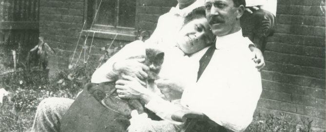 Norman Rockwell and Family, c. 1904