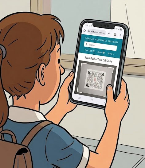 Audio Tour: QR Code Scanner