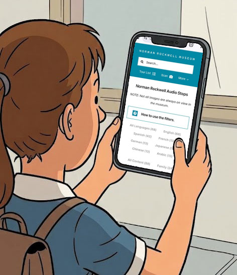 Audio Tour: Audio Listing - Language Filter