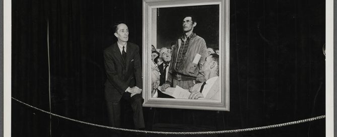 Norman Rockwell at Hecht's Department Store
