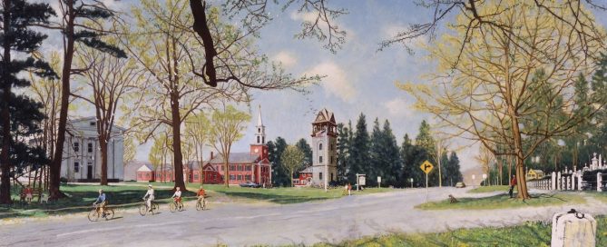 Norman Rockwell’s 78th Spring (Springtime in Stockbridge)