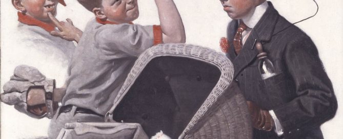 Boy with Baby Carriage
