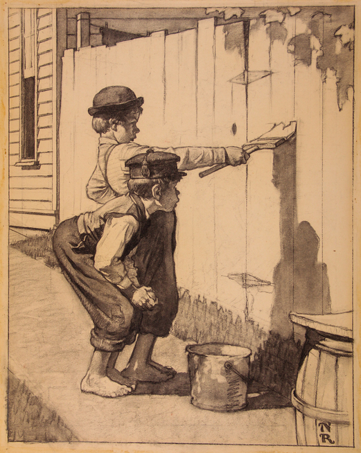 Tom Sawyer (Tom Sawyer Whitewashing the Fence)