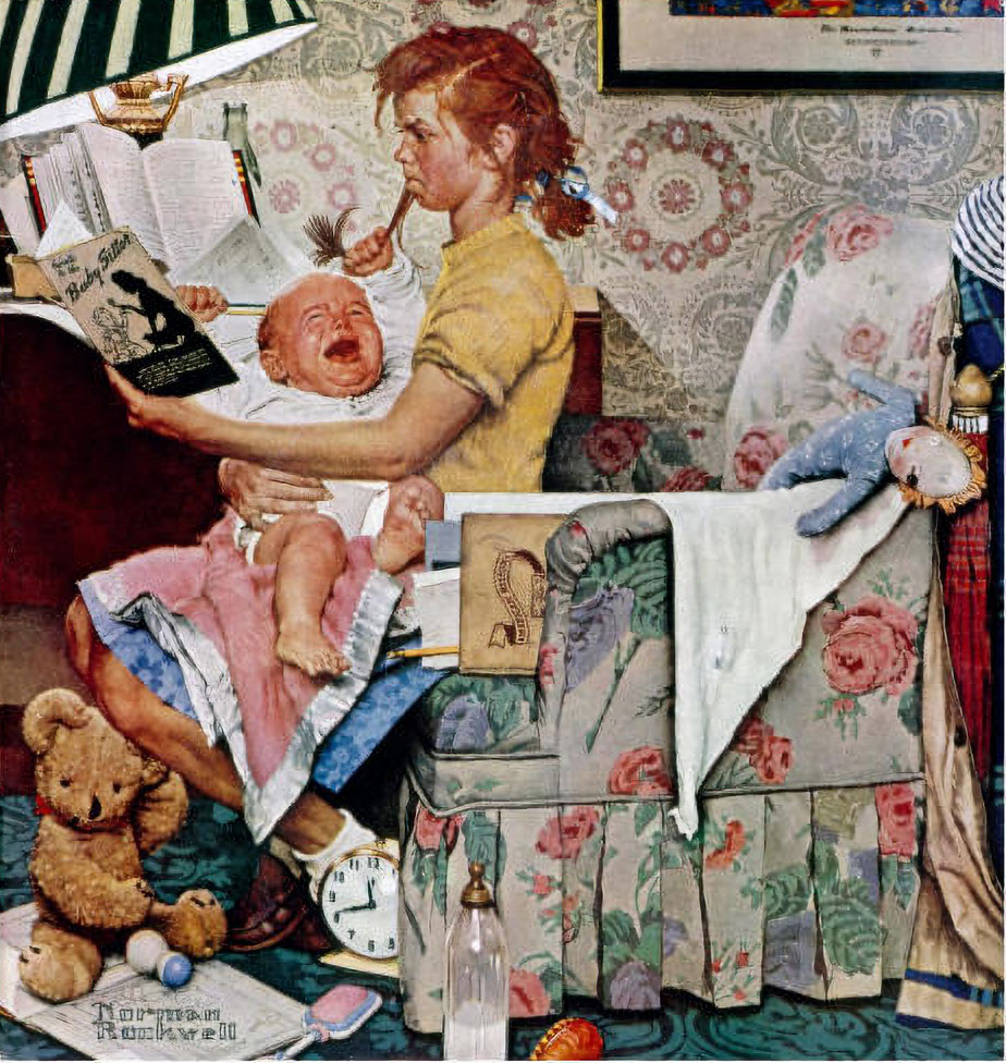 Edit Baby Sitter With Screaming Infant